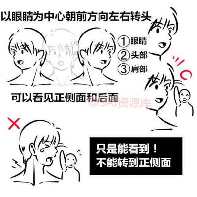 绘画 漫画 素材 脊柱 脖子的画法