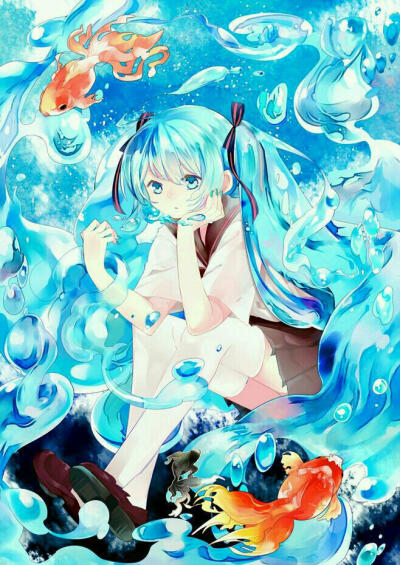 初音未来(水)