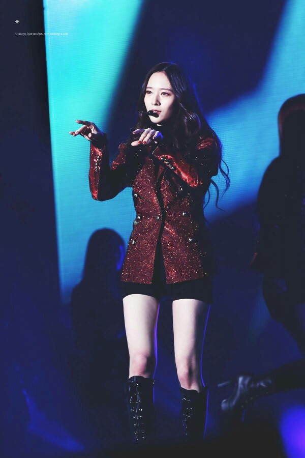 郑秀晶 krystal 郑秀晶 f(x) 演唱会
