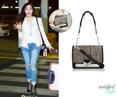 Karl Lagerfeld: ‘Kuilted’ Tweed Mini Handbag @ karl.com €455 
