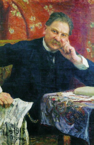 Portrait YM Vengerov. 1915