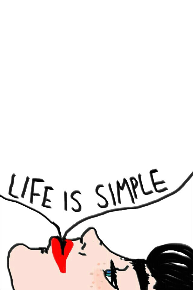 life is simple 壁纸 锁屏 背景图