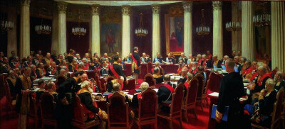 Inaugural Meeting of the State Council May 7, 1901 in honor of the centennial of the date of its establishment. 1903