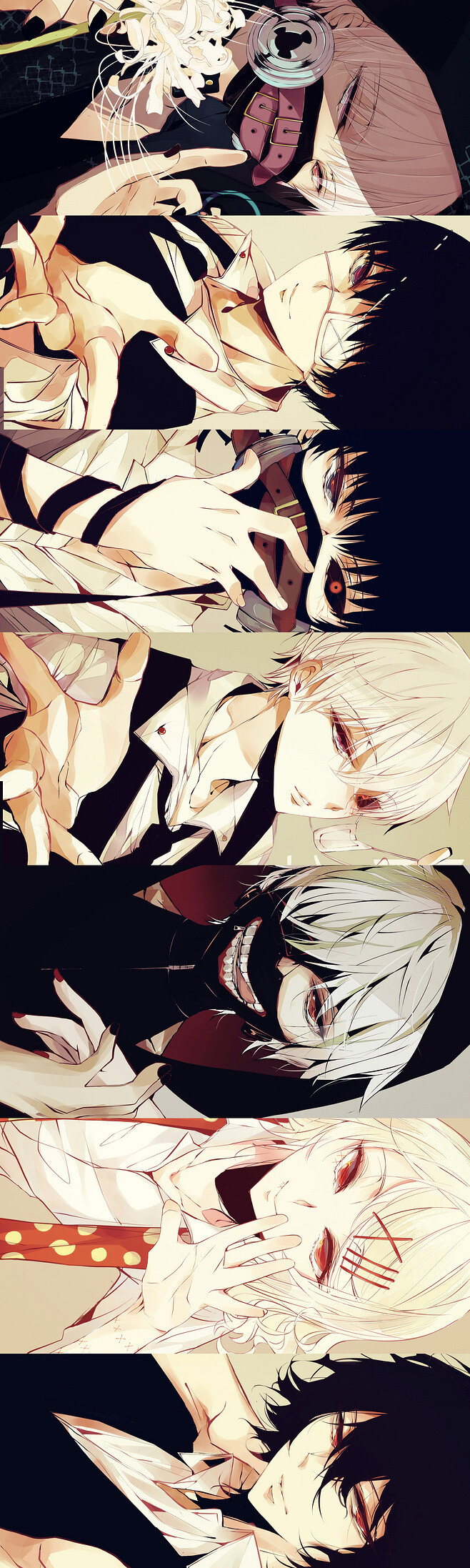 东京食尸鬼 真的被帅到了