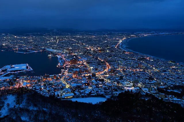 日本北海道 - 函馆夜景