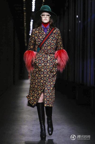Gucci秋冬大秀 油画里走出的绝世名伶