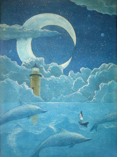 搬运，侵删 涂鸦王国插画师：雨湿空城