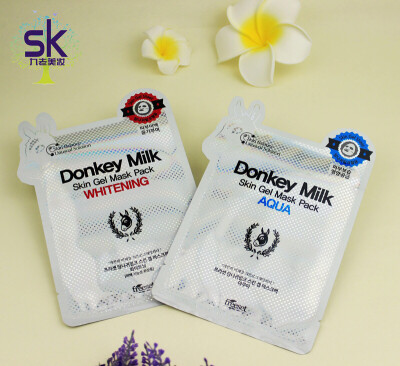 DonkeyMilk驴奶面膜强效美白红色 焕彩亮白可莱丝新款韩国正品 现货 九老韩妆