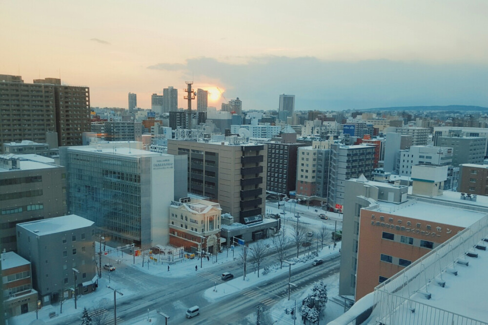 札幌 清晨