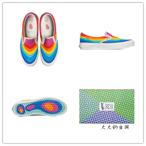 Vans x Slam Jam Classic Slip-On 彩虹一腳蹬特別盒