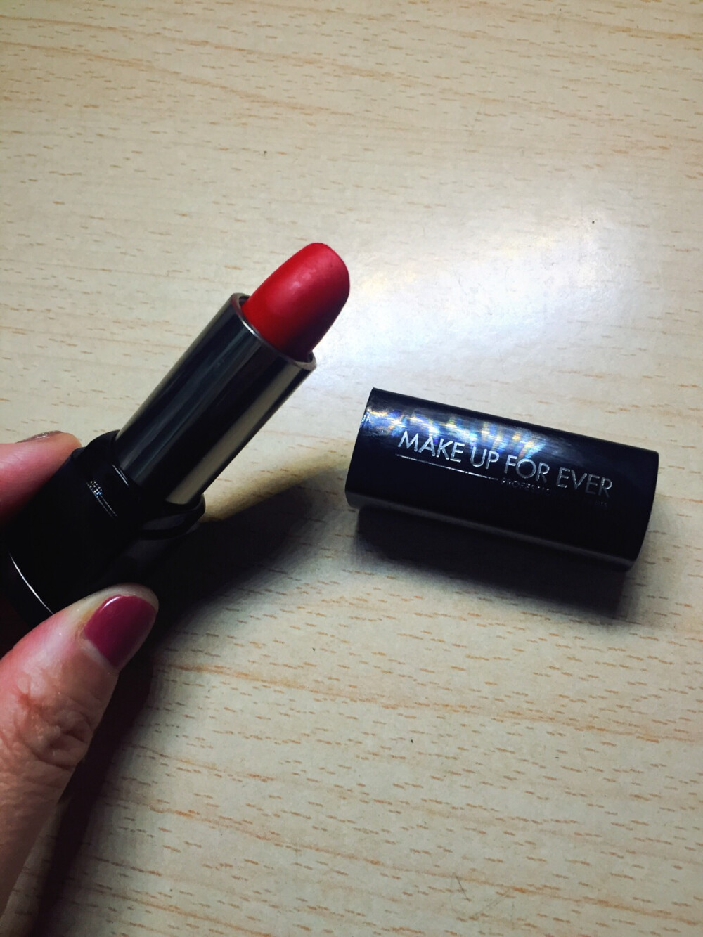 玫珂菲#make up forever# rouge artist intense 42号