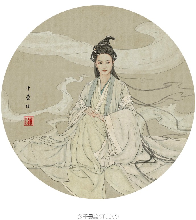 草木有本心，何求美人折！绘师：千景绘