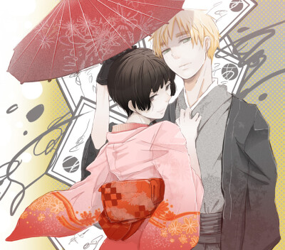 亚瑟·柯克兰 本田菊 岛国组 岛国同盟 英/国 日/本 岛国厨们炸吧(*´∇｀*) 