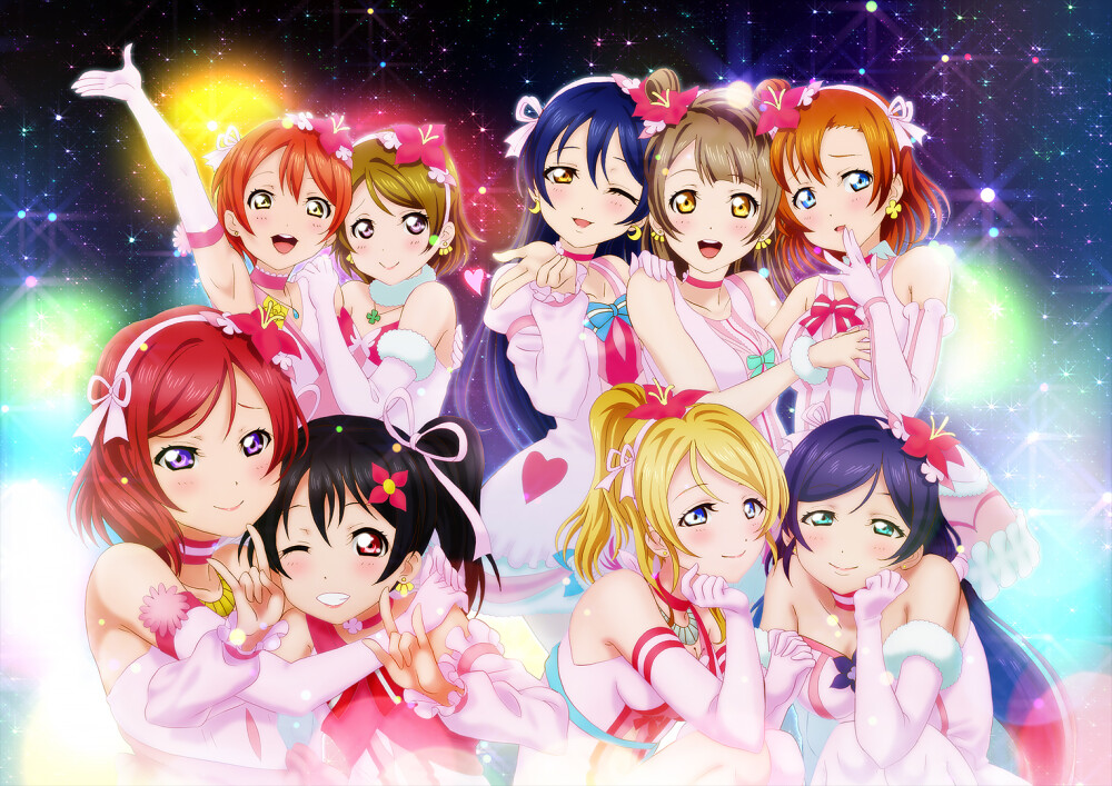 Love Live！[高坂穗乃果/南琴梨{南小鳥}/園田海未/星空凜/西木野真姬/小泉花陽(yáng)/東條希/矢澤日香/絢瀨繪里]