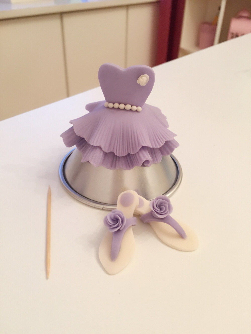紫色名媛cupcake