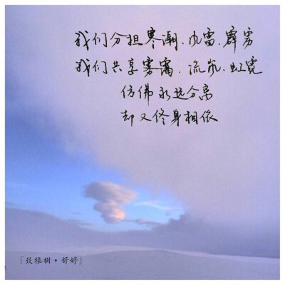 from致橡树·舒婷