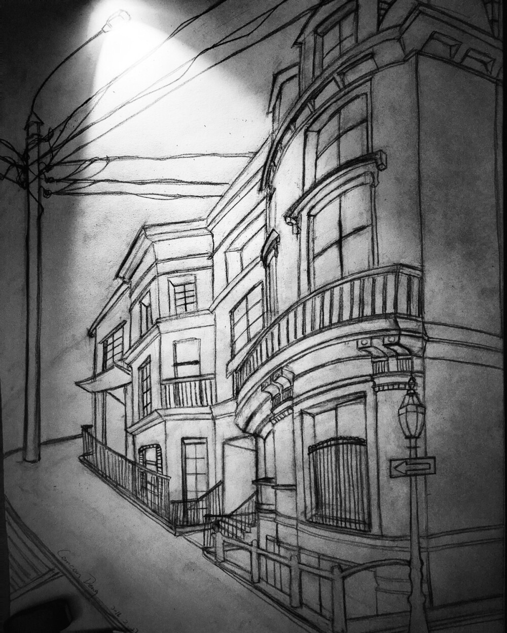 #sketch 建筑画