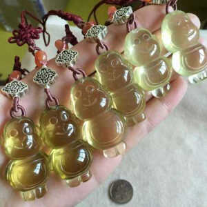 新货！6⃣️只大萌包挂。️2016最萌礼物。超级Q萌。青春活力，热情四溢[转圈]搭配925银饰，南红，纯手工编织包挂。尺寸：46*26*17左右，不包不议。