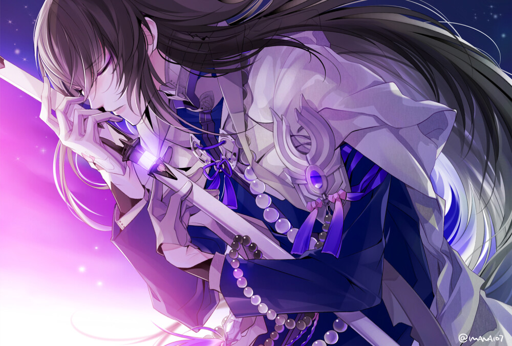 刀剑乱舞数珠丸恒次p站id15205528画师甘imana