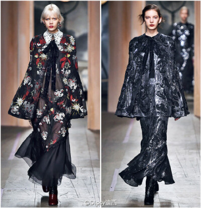 Erdem F/W 2016｜好莱坞式黄金年代，上流花姑娘的奢华酒会～