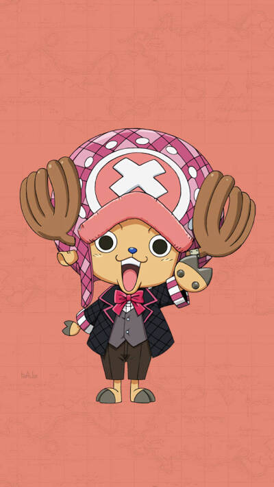 海贼王手机壁纸，最新发布，转自微博。小乔巴