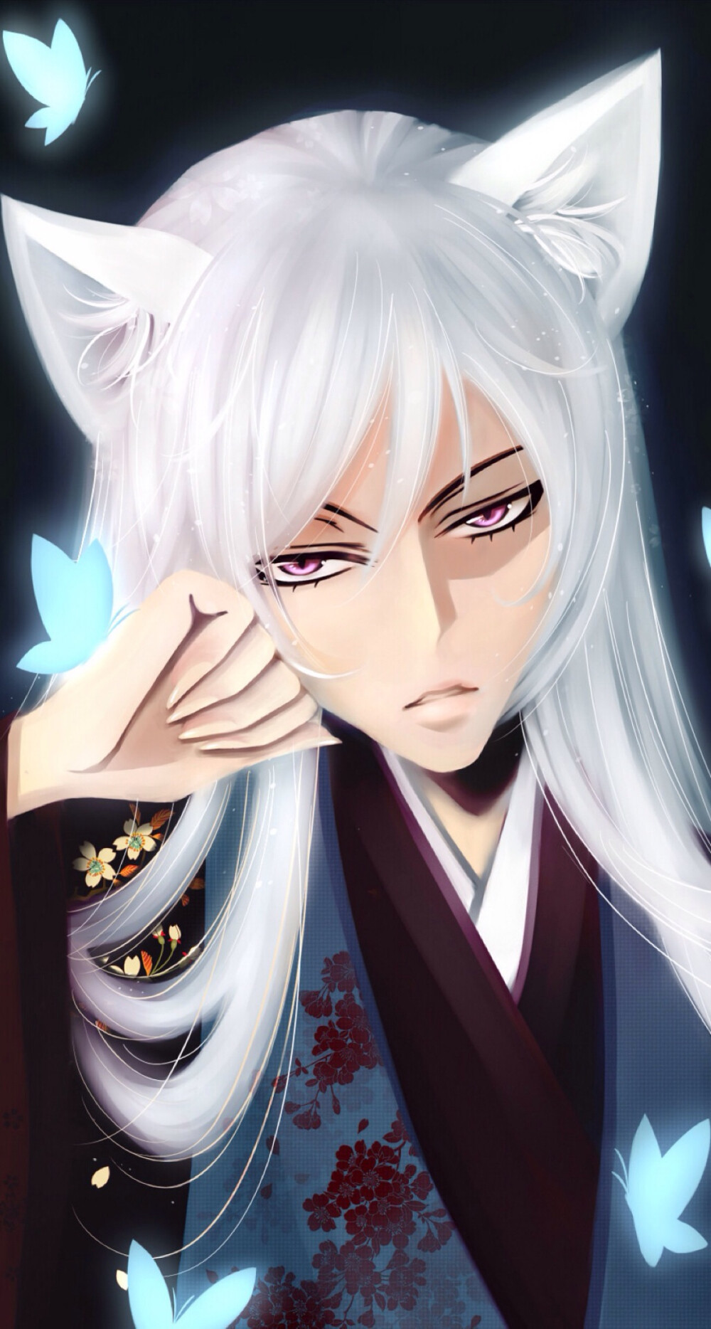 动漫 手机壁纸 插画 元气少女缘结神 【作者不详 侵删】