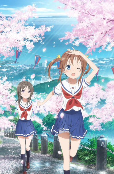 TV动画《HAIFURI》，2016年4月，放送开始！
距今约100年前，由于板块运动，日本的大部分国土被水淹没而消失。
为了保全国土而接连建成的水上都市不知何时成为了海上都市，随着连结它们的航路增大，需要更多的人员来…