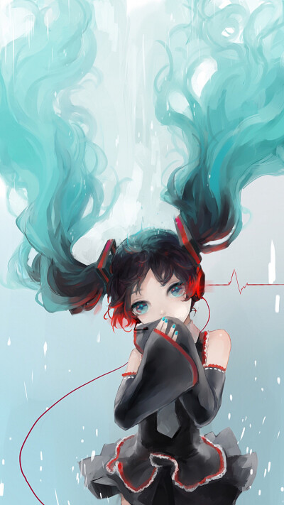 动漫唯美图 初音未来