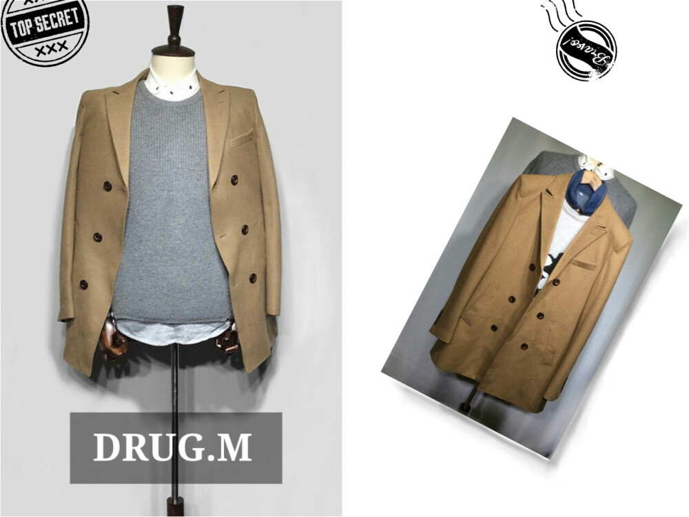 【DRUG.M】春款NEW ARRIVAL 男装搭配组合设计