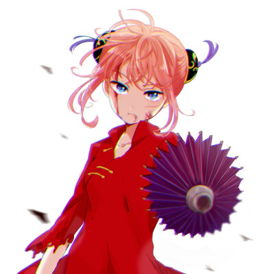 银魂 神乐 卡古拉酱 同人 插画