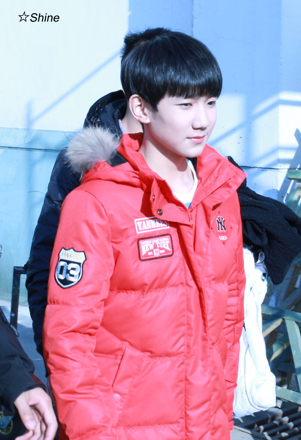 TFBOYS王源 151228 上班 cr：BigShiningRoy