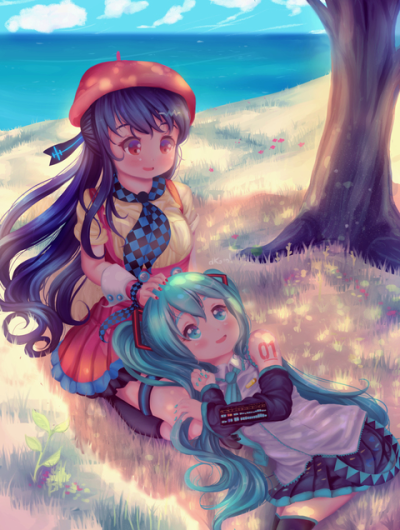 心华&初音未来miku