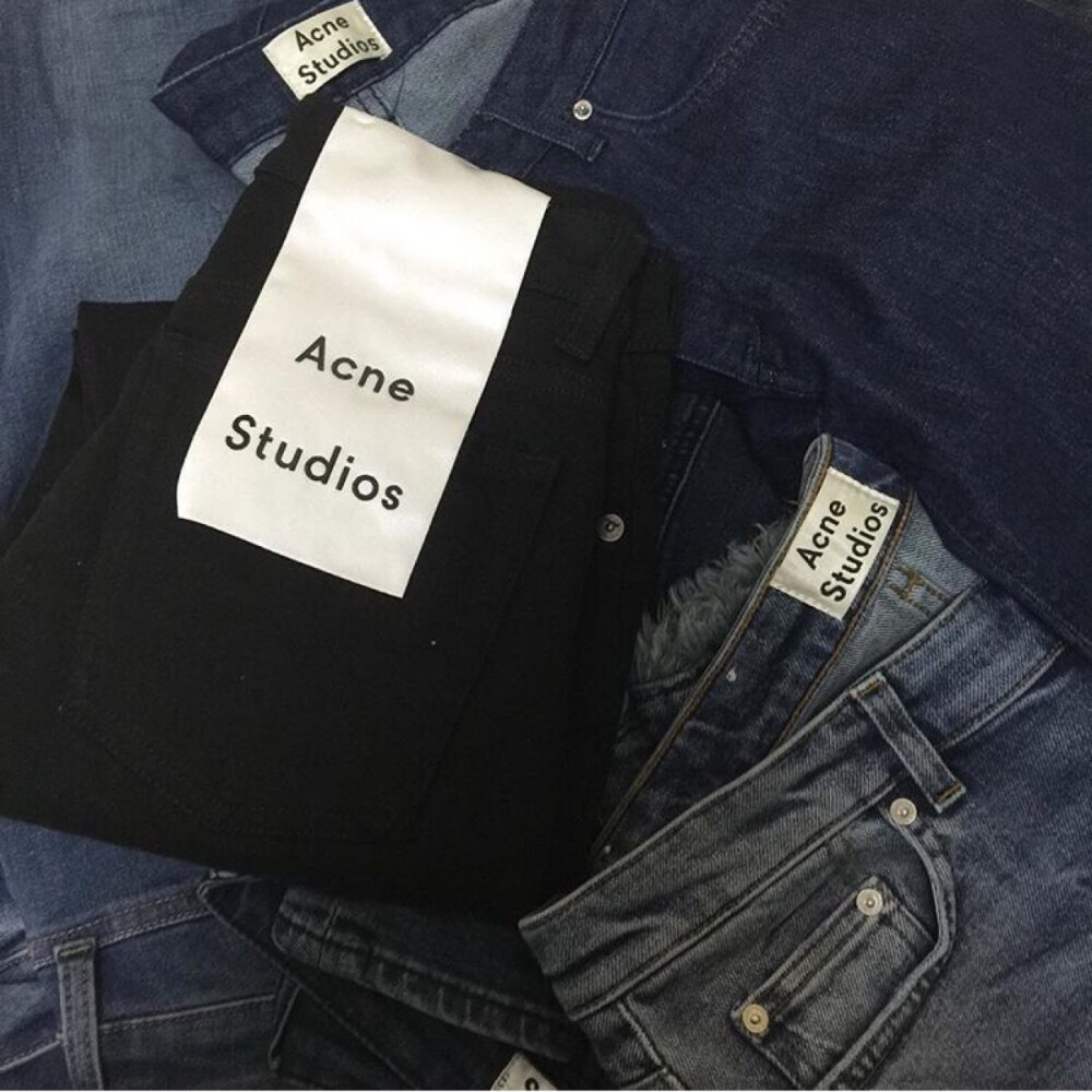 最近很草acne studio家的jean