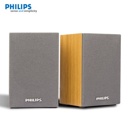 Philips/飞利浦 SPA20电脑小音箱低音炮音响2.0多媒体台式机手机