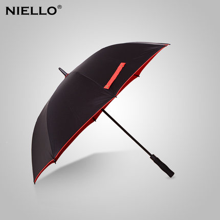 奈洛超大长柄雨伞双层男士创意伞双人晴雨两用防水伞防强风商务伞