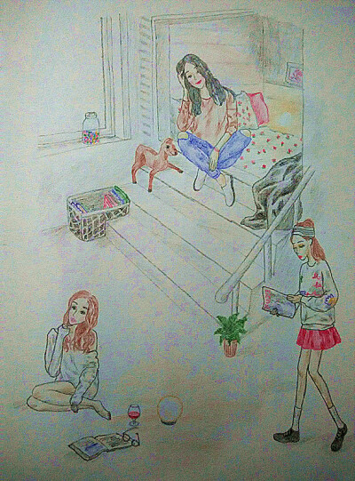 温馨的小天地，快乐自在着你我