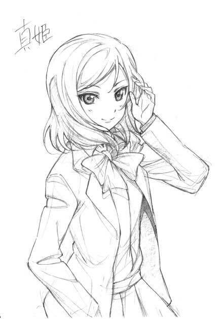 角虫画的maki
maki 真姬 lovelive！