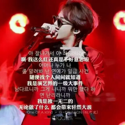 #G-Dragon 权志龙 GD#图文系列图 