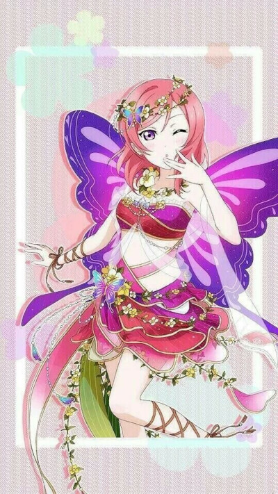 新版 蝴蝶 love live 西木野真姬