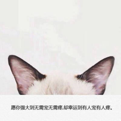 强大到无需人疼爱