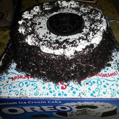 Oreo Ice cream cake 奥利奥冰激凌蛋糕 