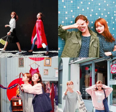 我和闺密的旅游环拍 喜欢点赞 