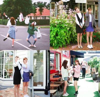 我和闺密的旅游环拍 喜欢点赞 