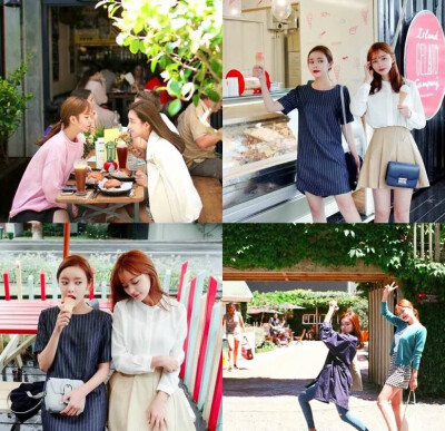 我和闺密的旅游环拍 喜欢点赞 