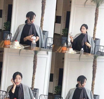 自拍小技巧 四连拍 喜欢点赞