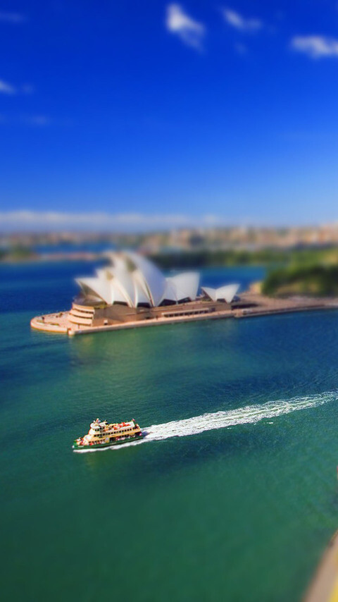 Sydney opera house.