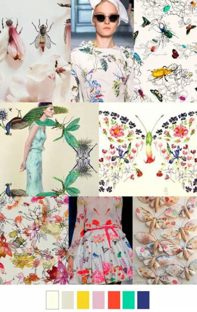 自然界
昆虫、树叶，回归自然，充满氧气的图案。