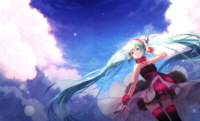 初音天蓝