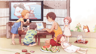夏日大作战 电脑壁纸