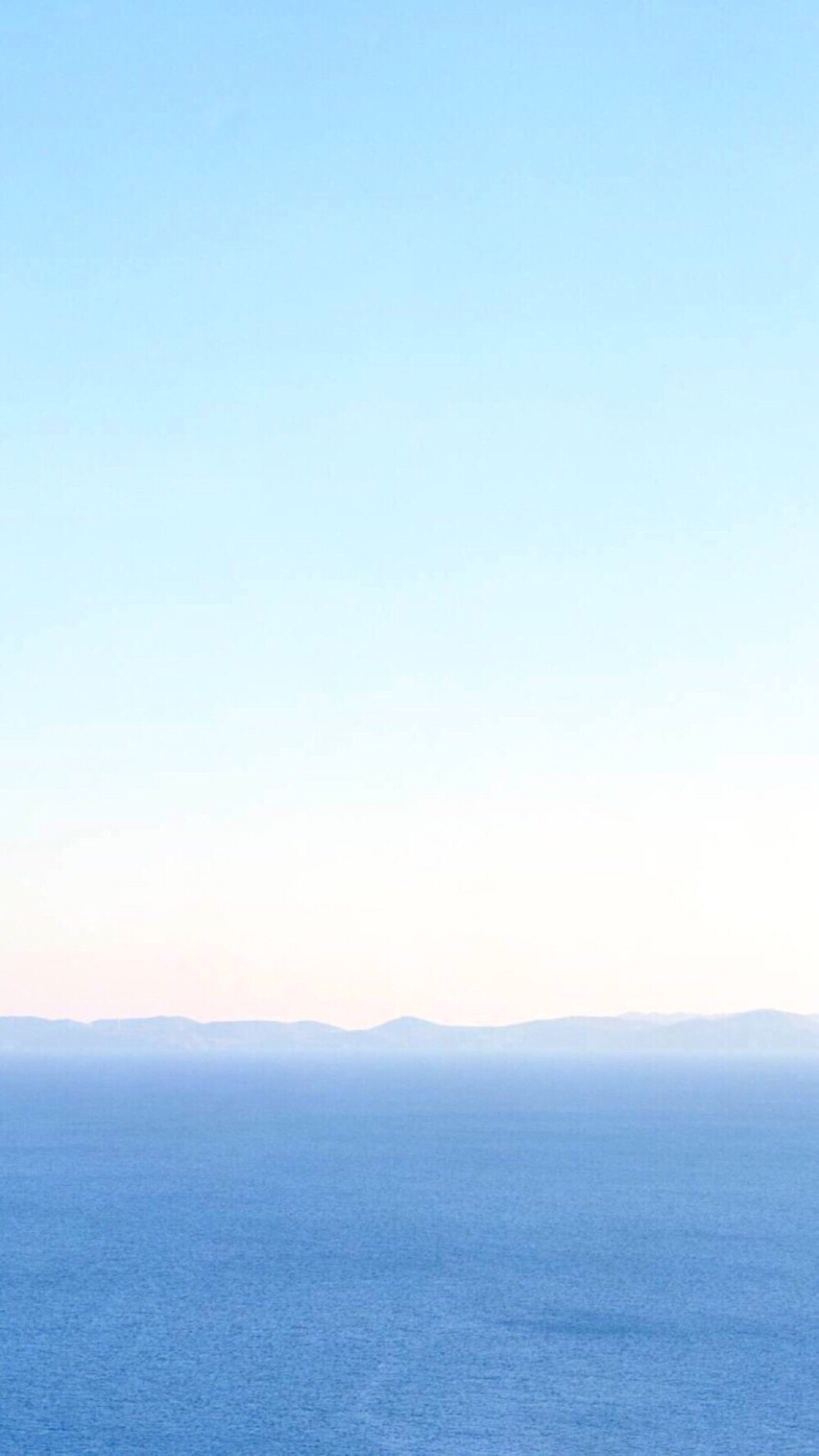 iPhone 壁纸 简约 蓝色 Blue